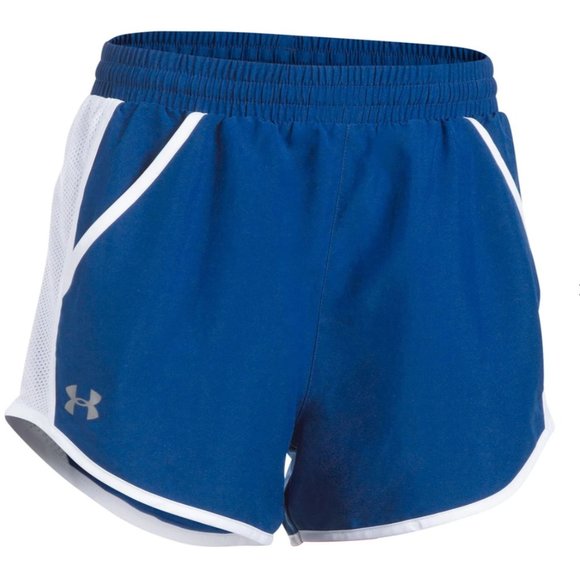 Under Armour Pants - Under Armour Women's Royal Team Fly By Shorts